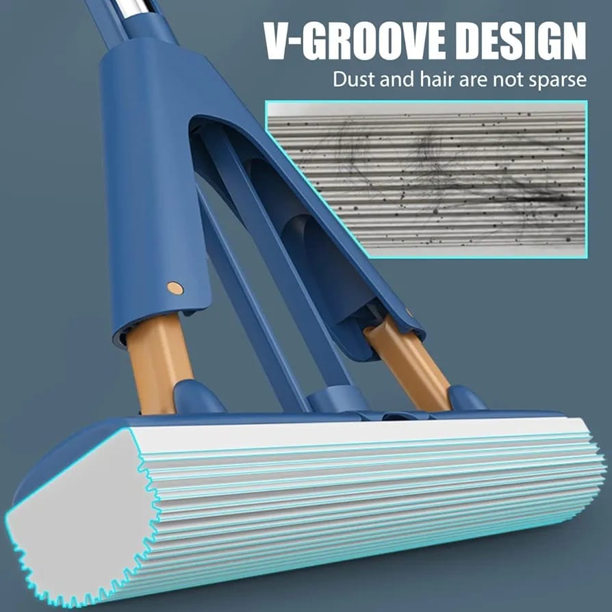 Multi-Purpose Foldable Floor Cleaning Squeeze Mop Wiper
