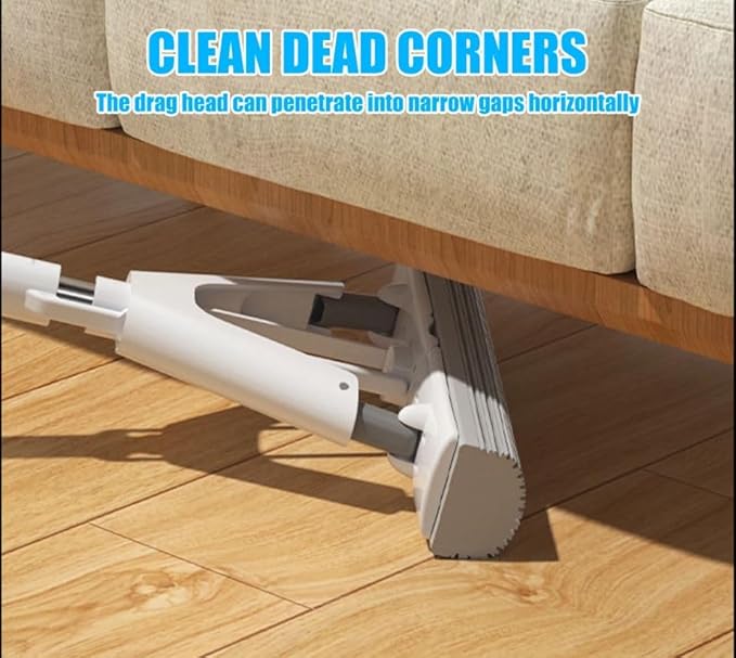 Multi-Purpose Foldable Floor Cleaning Squeeze Mop Wiper